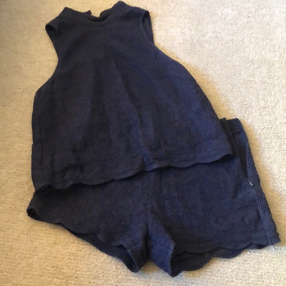 Two piece JOA romper set - Picture 1 of 7